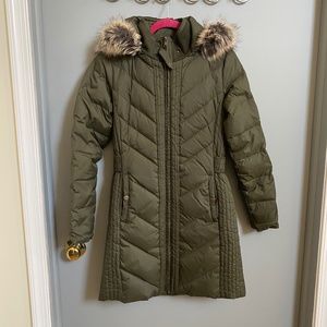 Larry Levine Long Puffer Coat